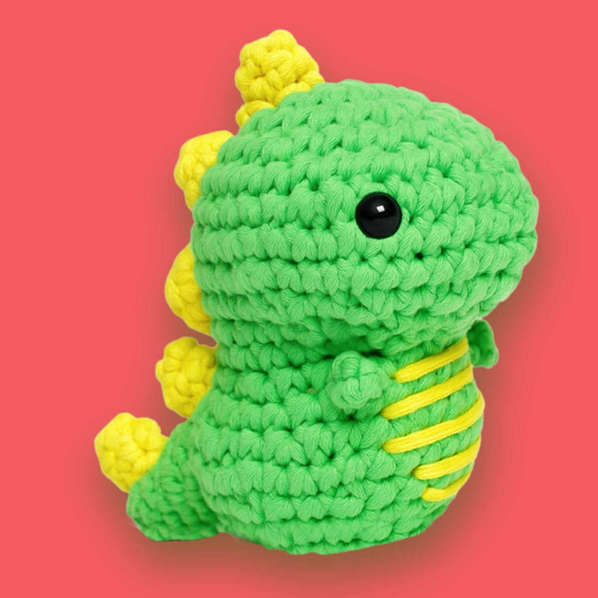 Oscar the Dinosaur | Zestaw do szydełkowania dla początkujących