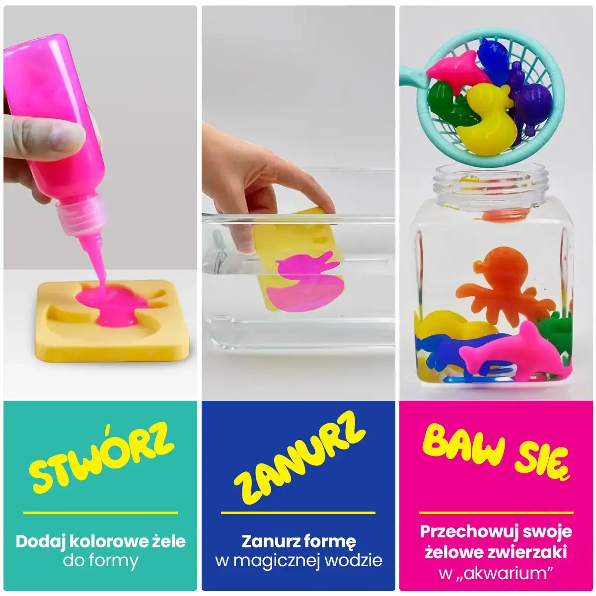 Magiczny Mega Zestaw: Stwórz 100 Wodnych Skrzatów! (2+ lata)