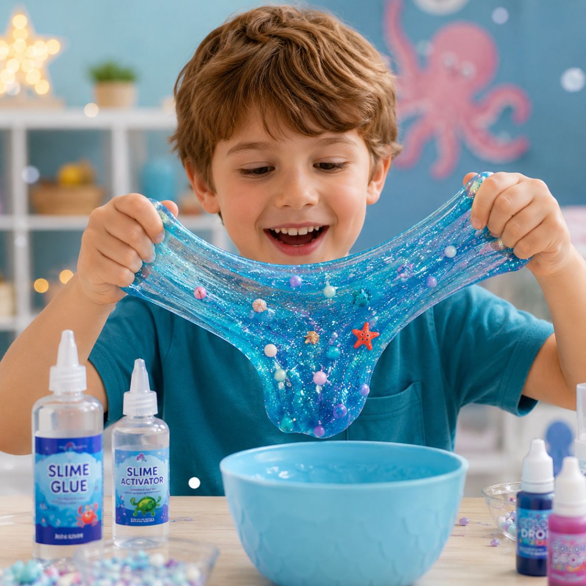 DIY Slime Squishies – Syrenka (4+ lata)