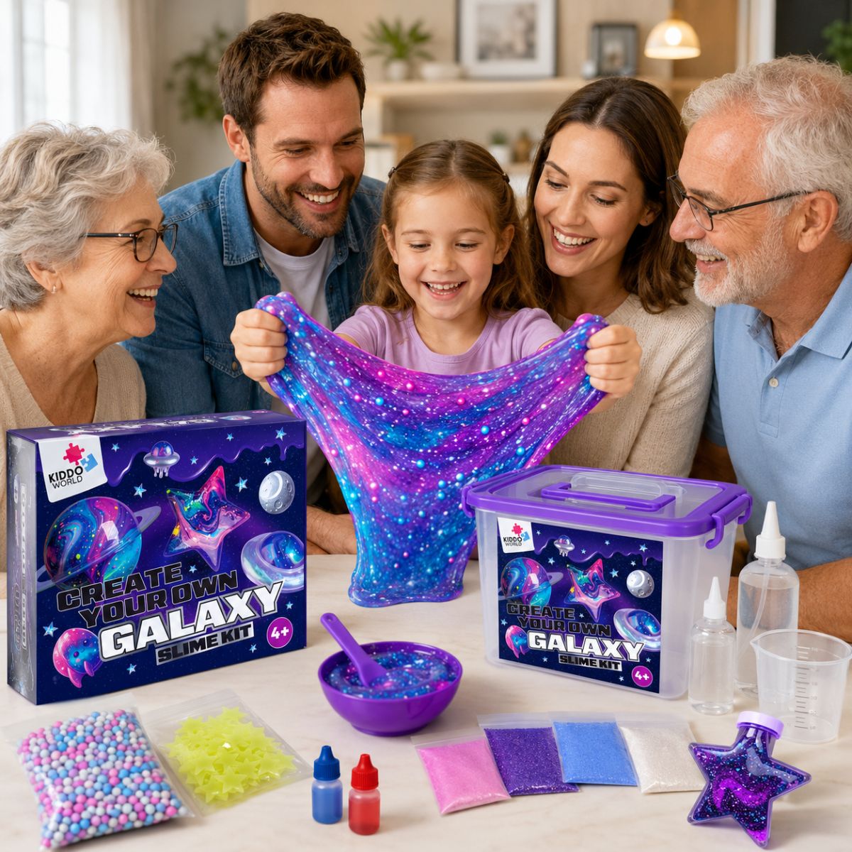 DIY Slime Squishies – Galaktyka (4+ lata)
