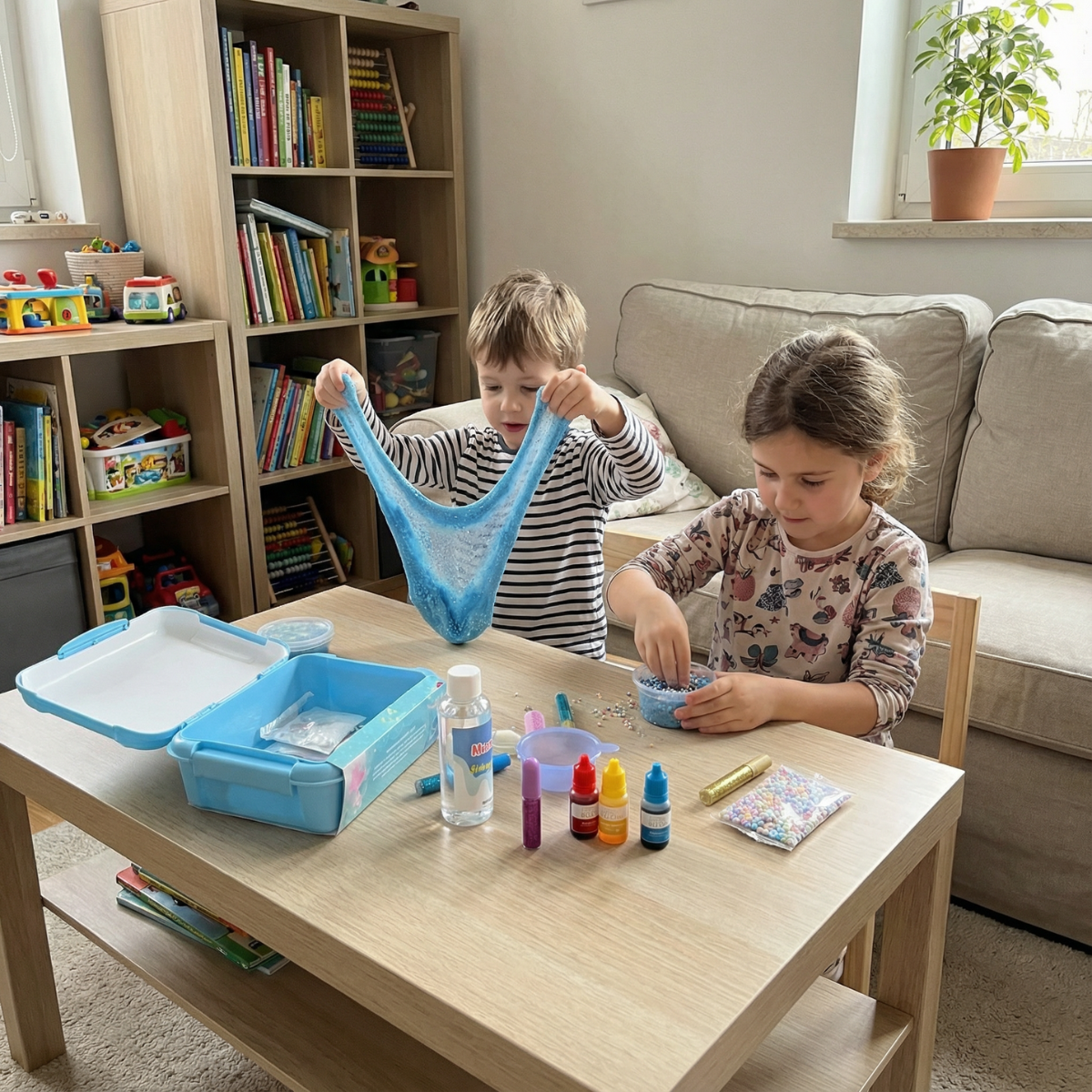 Ocean Mermaids Slime Kit | Sensoryczna zabawka STEM | dla dzieci 4+