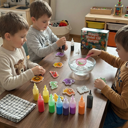 Magiczny Tropikalny Świat z Brokatem