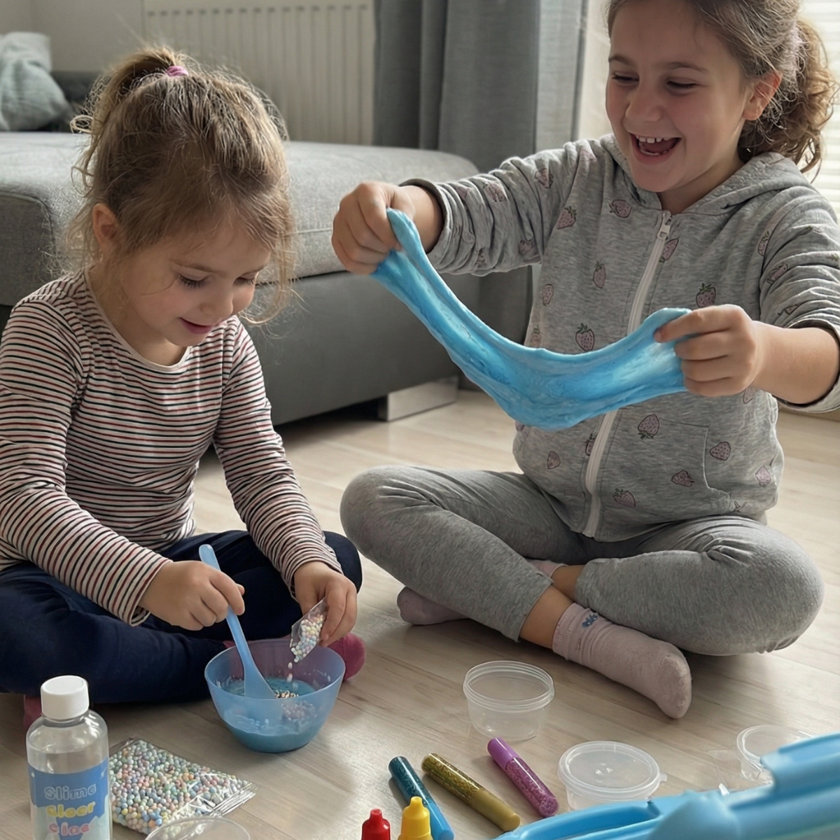 Ocean Mermaids Slime Kit | Sensoryczna zabawka STEM | dla dzieci 4+