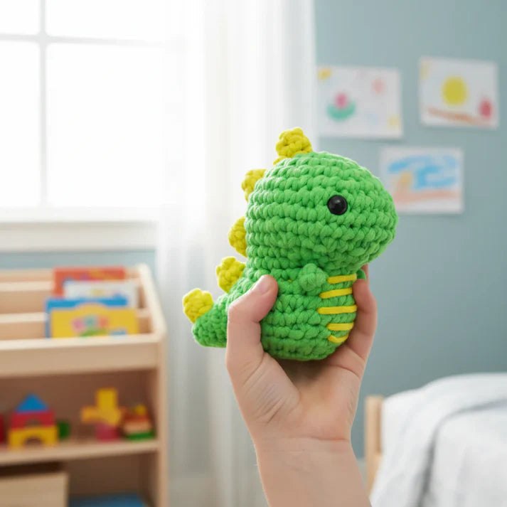 The Loopies 2+1 – Zestaw do szydełkowania | 3 urocze postacie | Dla dzieci 10+