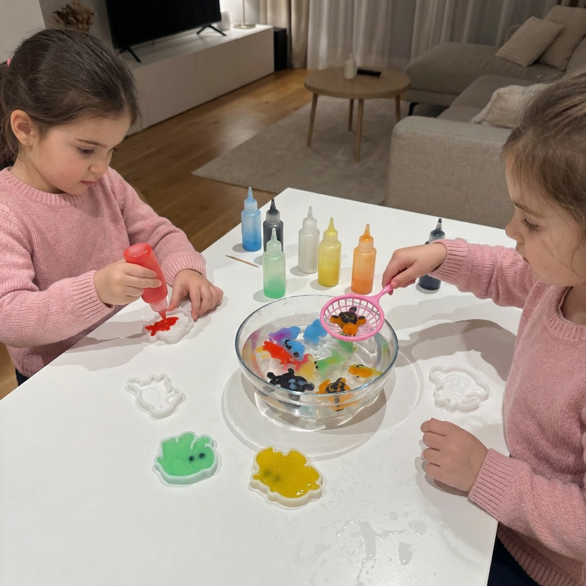 Magiczny Tropikalny Świat z Brokatem