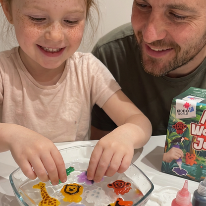 Magiczny Tropikalny Świat z Brokatem