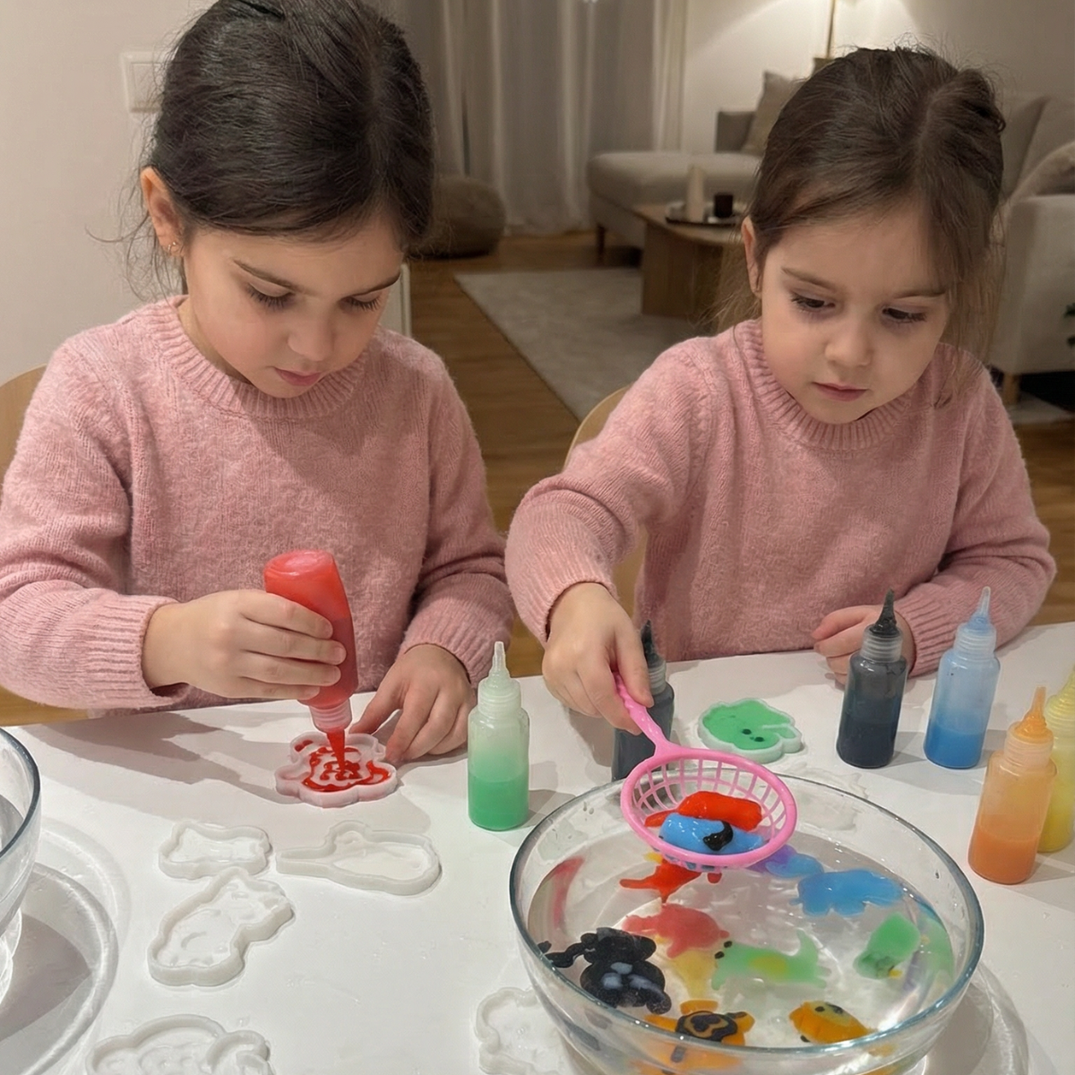 Magiczny Tropikalny Świat z Brokatem