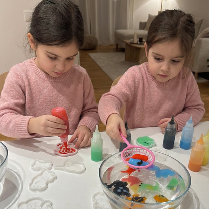 Magiczny Tropikalny Świat z Brokatem