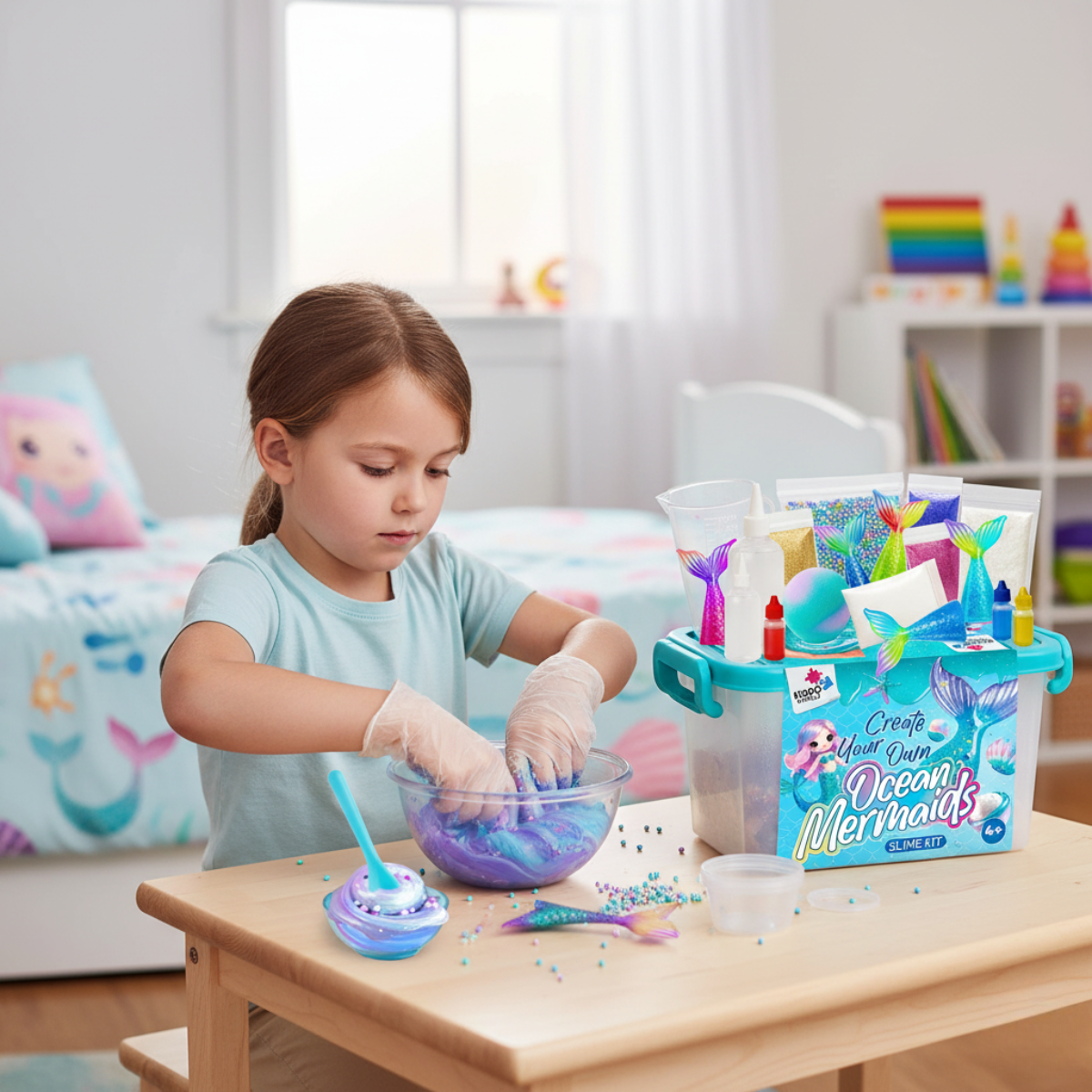 19-częściowy kreatywny zestaw SLIME | Morski świat