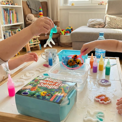 Magiczny Tropikalny Świat z Brokatem