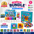 ZESTAW TOPSELLER: Magic Water Squishies & Pom Pom Kit
