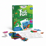 Foil Fun | Stwórz zwierzątka z błyszczącymi listkami bez bałaganu – dla dzieci 3+