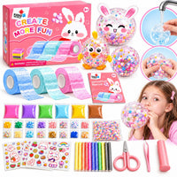 Nano Tape Bubble Squishies – Kreatywny zestaw 41 elementów (4+ lata)