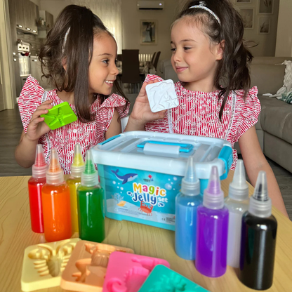 Magiczne wodne skrzaty z BROKATEM | Świat morski | 4, 8 i 12 kolorów | dla dzieci 3+