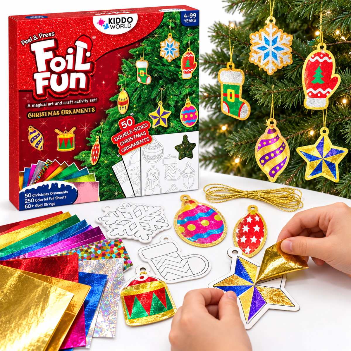 Foil Fun – błyszczące ozdoby świąteczne, zdjęcie 1