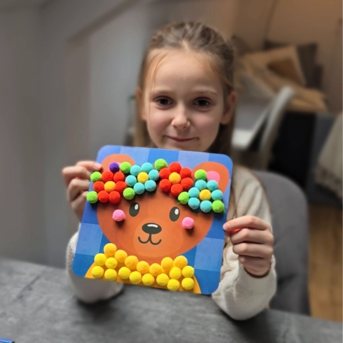 Zestaw kreatywny Pom Pom ze zwierzętami