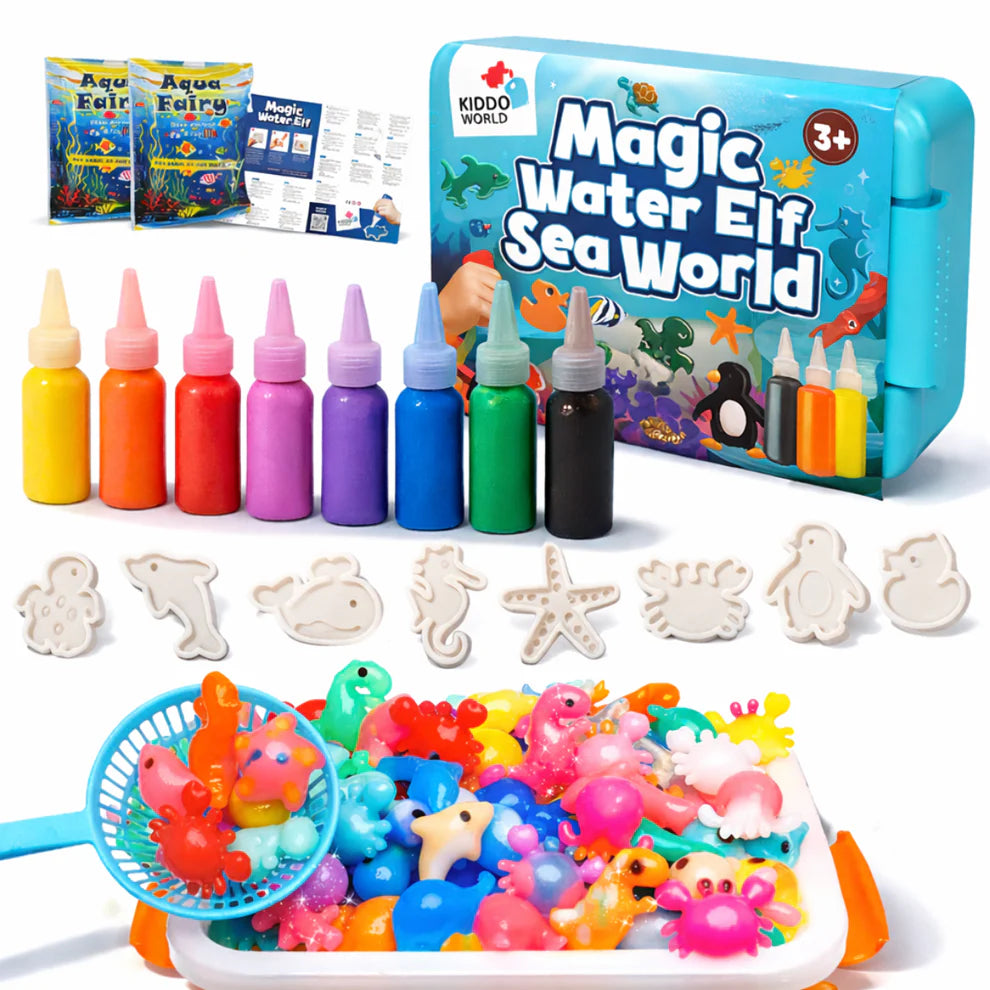 Magiczne Wodne Skrzaty | Świat Podwodny | 4, 8 lub 12 kolorów | dla dzieci 3+