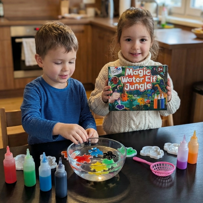 Magiczny Tropikalny Świat z Brokatem