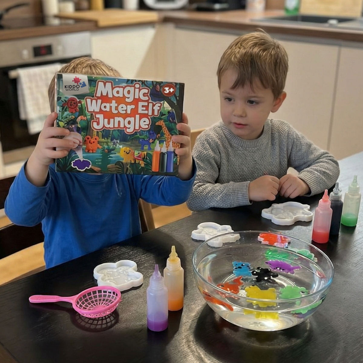 Magiczny Tropikalny Świat z Brokatem