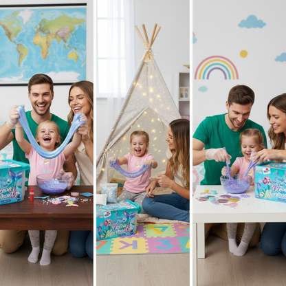 19-częściowy kreatywny zestaw SLIME | Morski świat