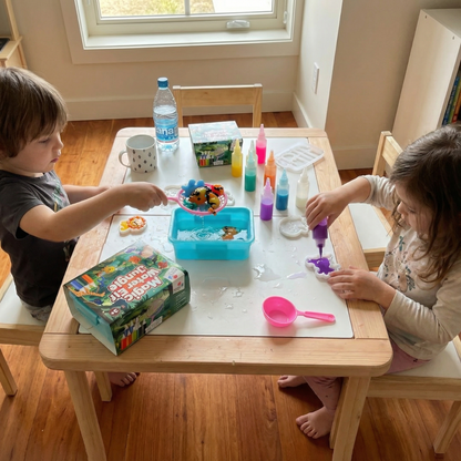 Magiczny Tropikalny Świat z Brokatem