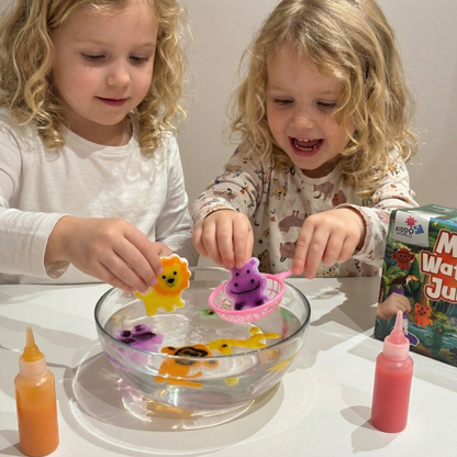 Magiczny Tropikalny Świat z Brokatem