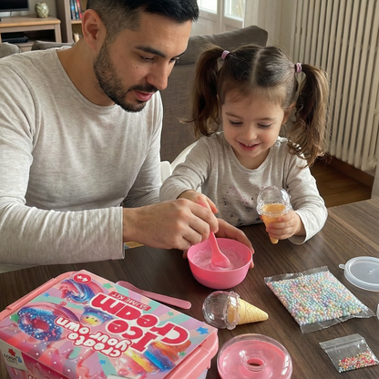 Ice Cream Slime Kit | Sensoryczna zabawka STEM | dla dzieci 4+