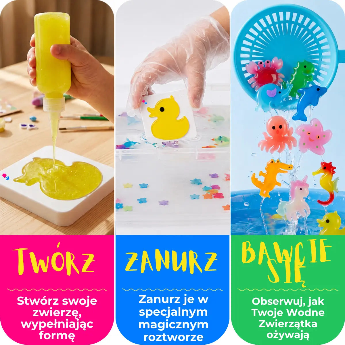 Magiczne wodne zwierzątka – Ocean (3+ lata)