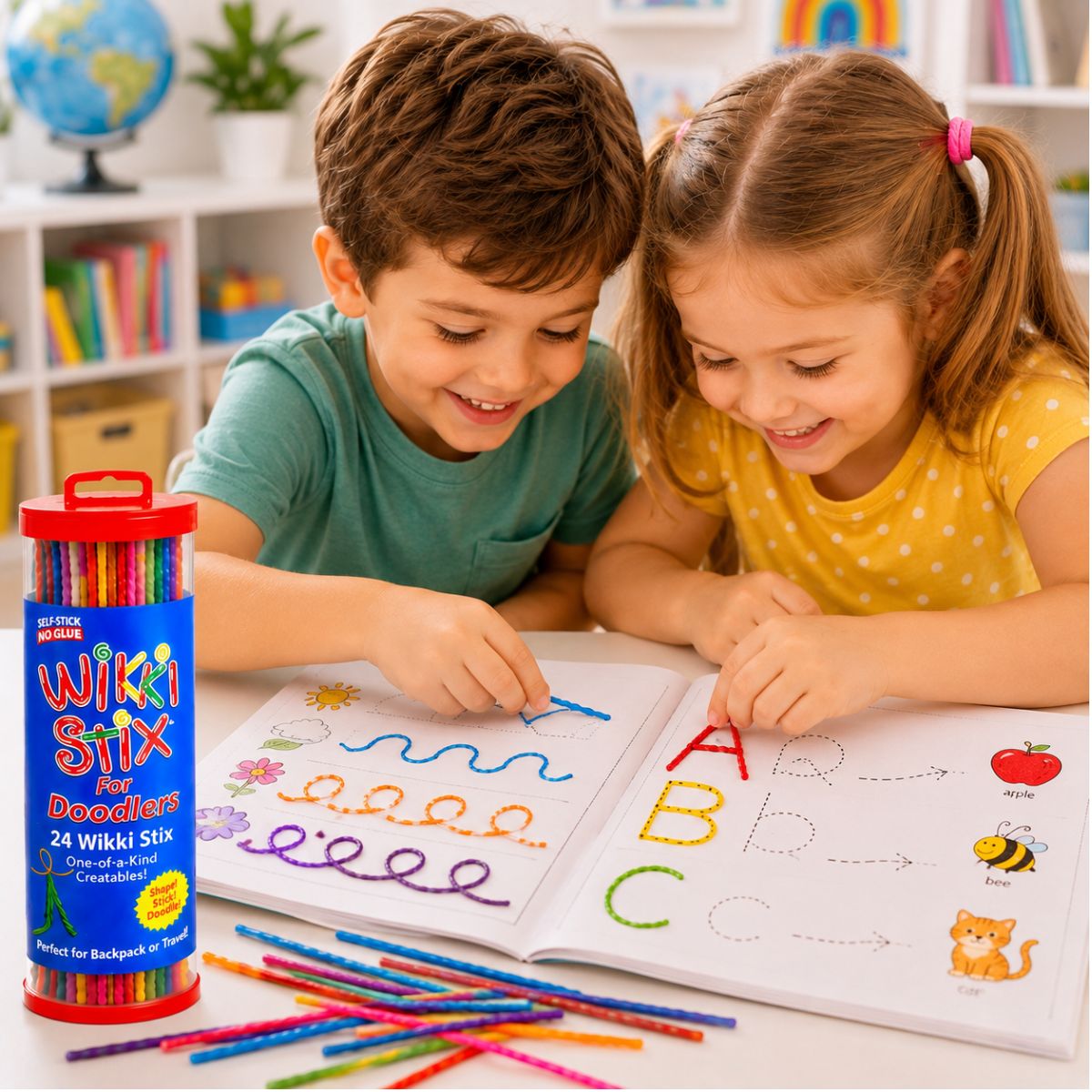 Wikki Stix: Wielka e-książka z zadaniami (30 stron i 40 zadań)