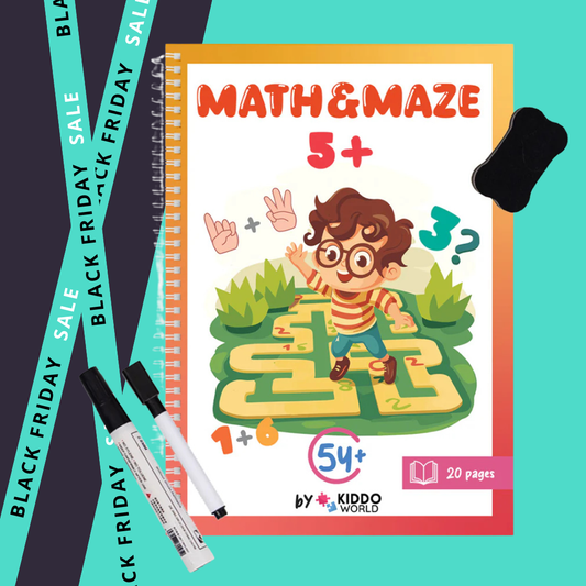 Zeszyt ćwiczeń Maze (5+ lat)