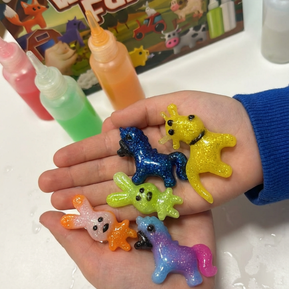 21-częściowy zestaw do tworzenia figurek | Farma