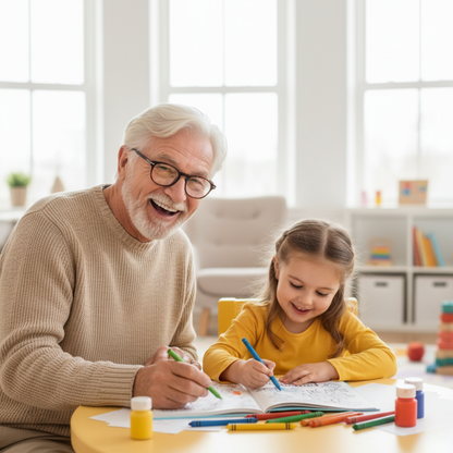 Kolorowanka dla dzieci: Dzieci na farmie (20 stron, 1+ rok)