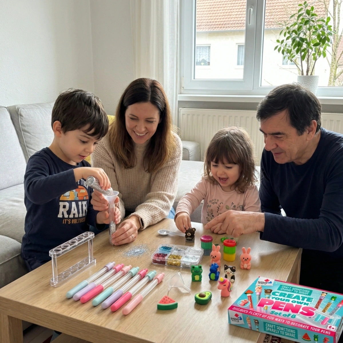 Studio Pisania: Stwórz swój własny unikatowy długopis | Kreatywny zestaw 21 elementów dla dzieci 4+