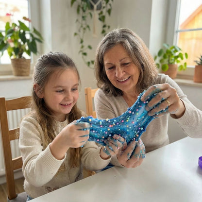 Galaxy Slime Kit | Sensoryczna zabawka STEM | dla dzieci 4+