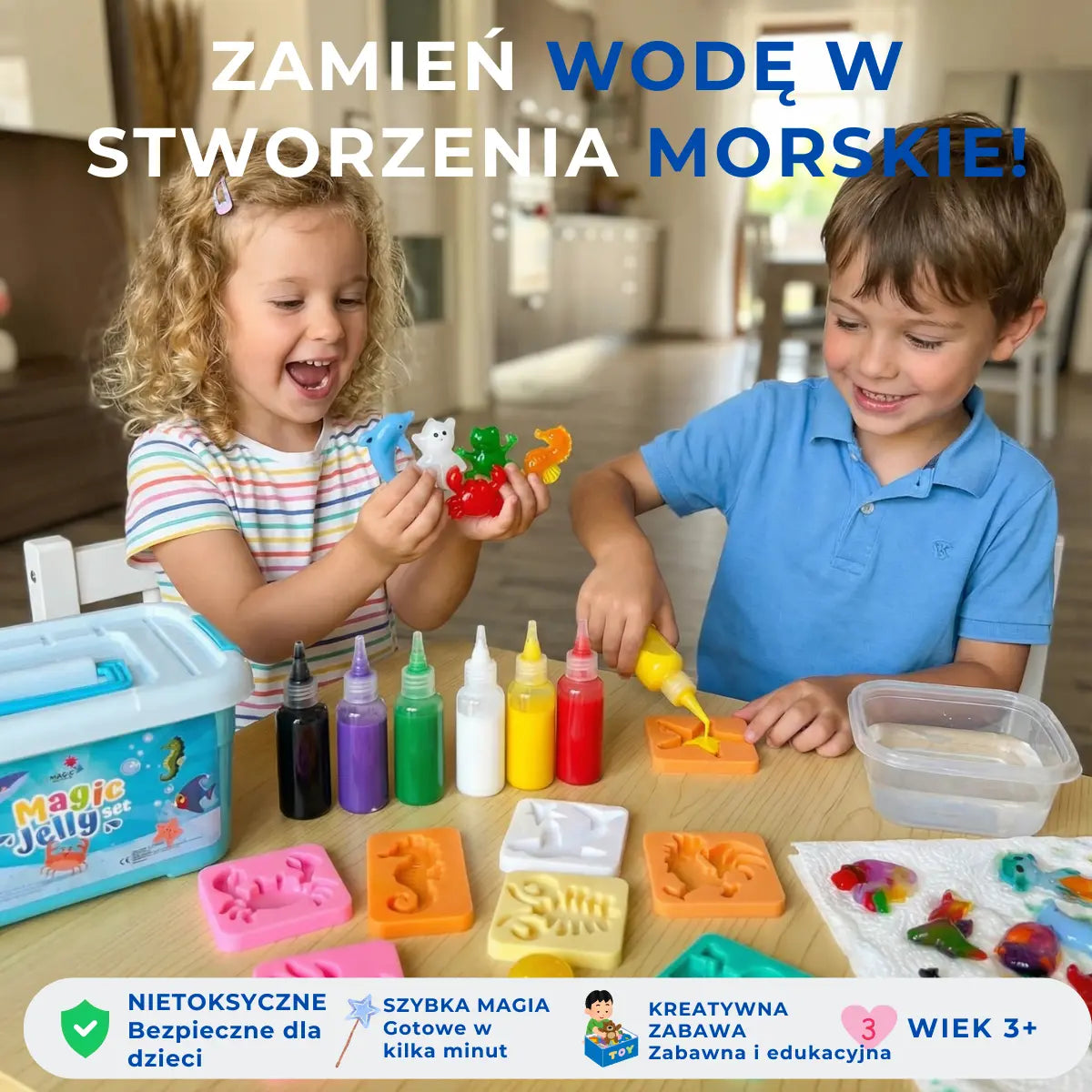 Magiczne wodne zwierzątka – Ocean (3+ lata)