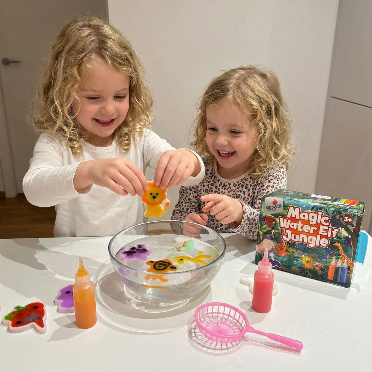 Magiczny Tropikalny Świat z Brokatem