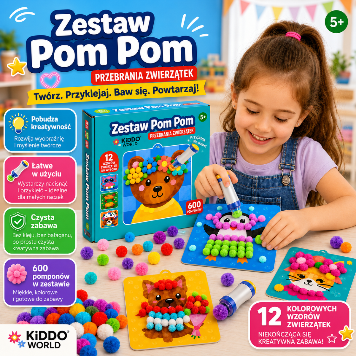 Zestaw Pom Pom – Wirusowa sensacja z TikToka
