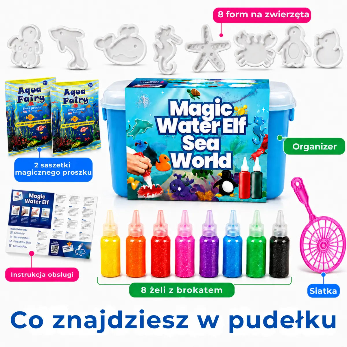 Magiczne wodne zwierzątka – Ocean (3+ lata)