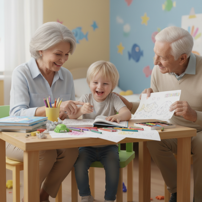 Podwodny Świat – Kolorowanka z morskimi zwierzętami i zadaniami (20 stron, dla dzieci 1–6 lat)