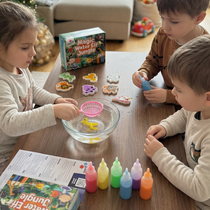 Magiczny Tropikalny Świat z Brokatem