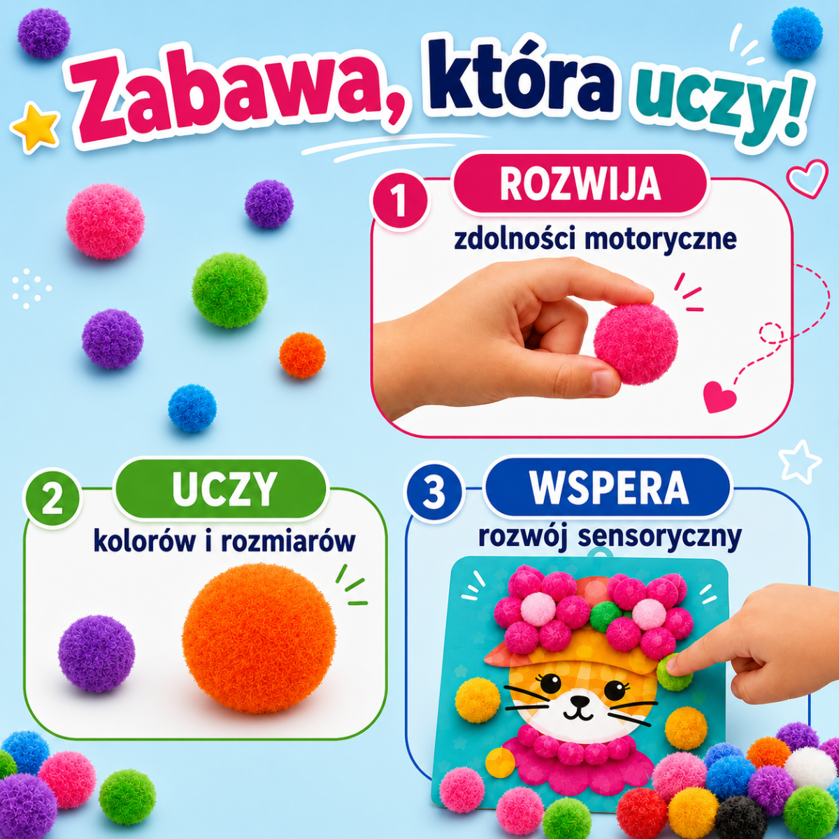 Zestaw Pom Pom – Wirusowa sensacja z TikToka