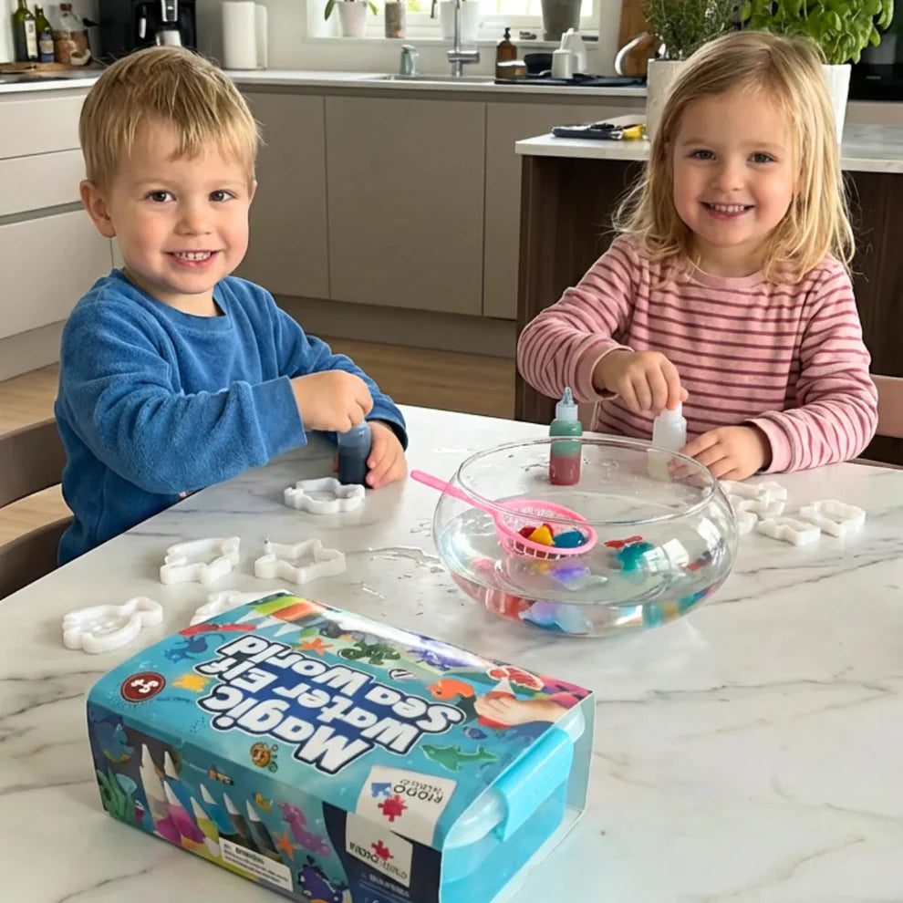 Magiczne Wodne Skrzaty | Świat Podwodny | 4, 8 lub 12 kolorów | dla dzieci 3+