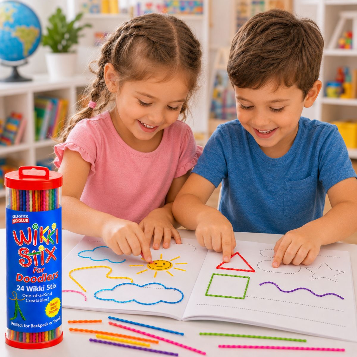 Wikki Stix: Wielka e-książka z zadaniami (30 stron i 40 zadań)