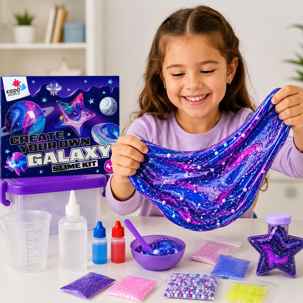 DIY Slime Squishies – Galaktyka (4+ lata)