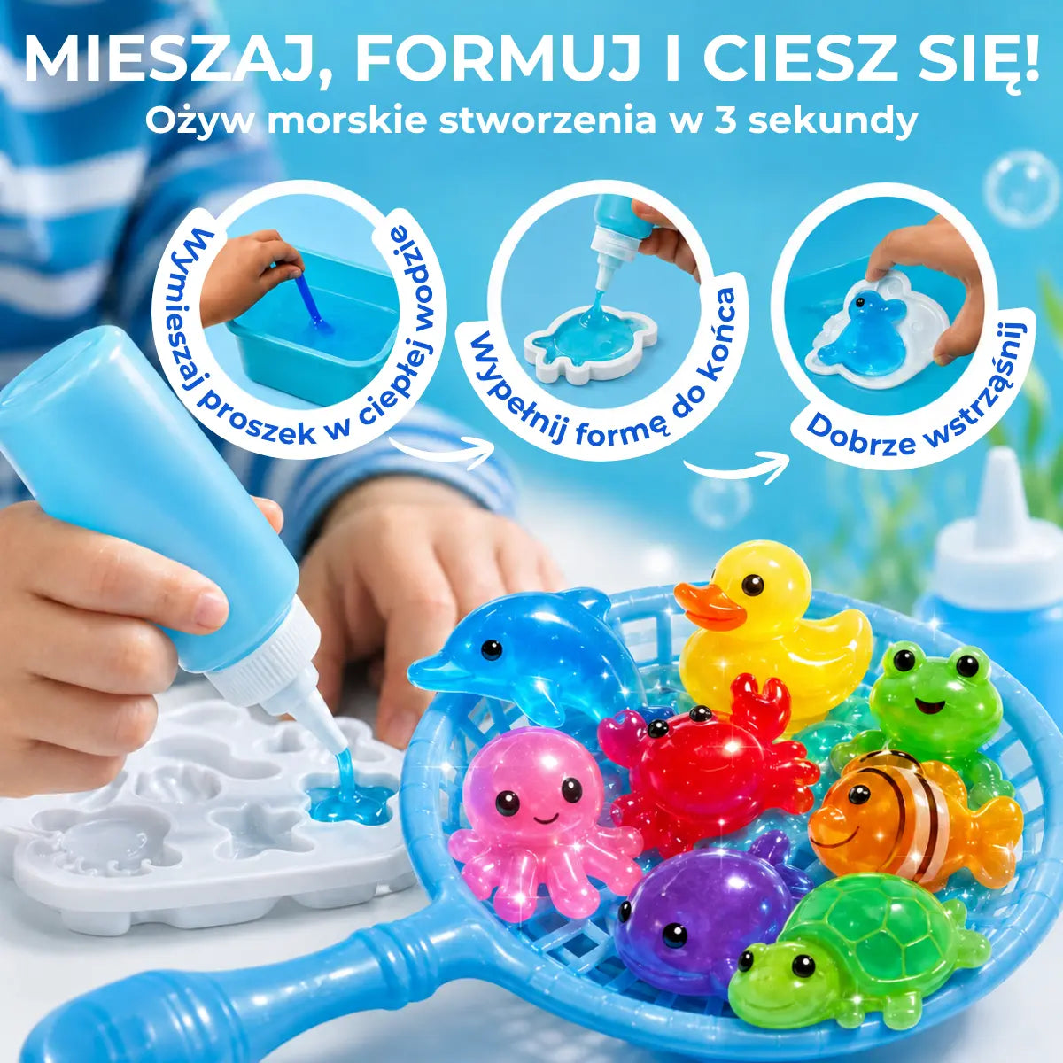 Magiczne wodne zwierzątka – Ocean (3+ lata)