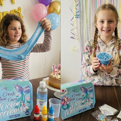 Ocean Mermaids Slime Kit | Sensoryczna zabawka STEM | dla dzieci 4+