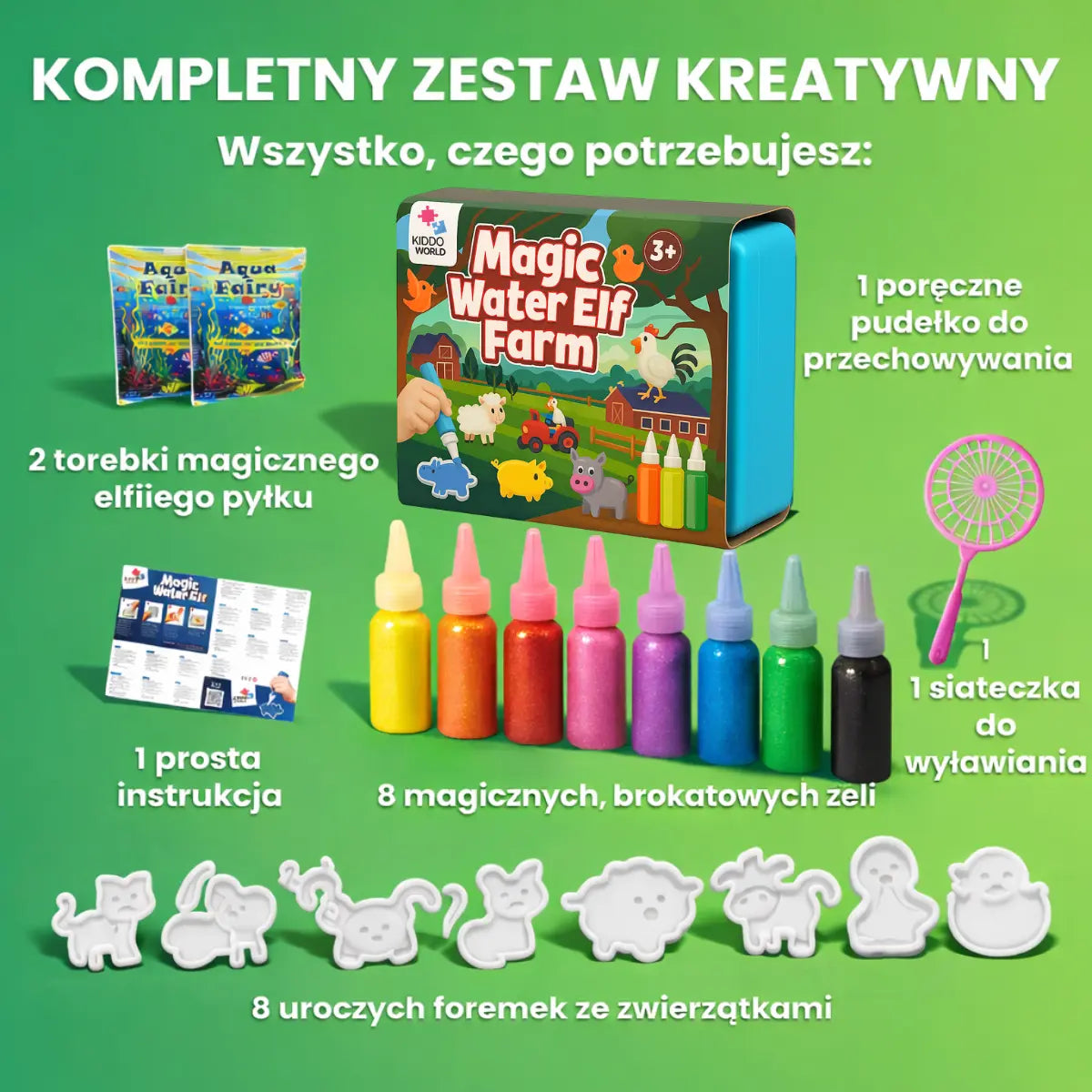 Magiczne wodne zwierzątka – Farma (3+ lata)