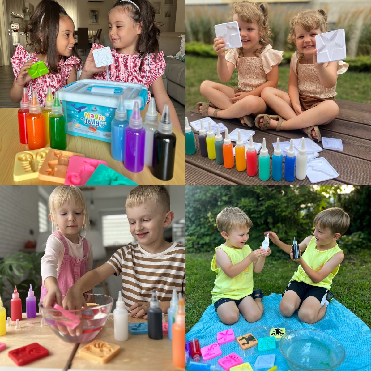 Magiczny zestaw do tworzenia wodnych zwierzątek z DARMOWYM PUDEŁKIEM (2+ lat)