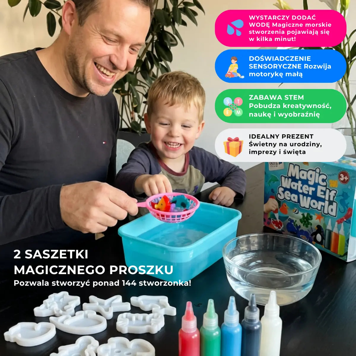 Magiczne wodne zwierzątka – Ocean (3+ lata)