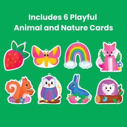 Tufting Kit | Sensoryczna kreatywna zabawa z kolorowymi elementami | dla dzieci 4+